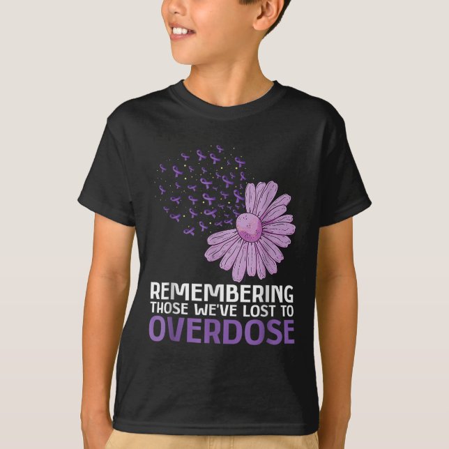Shirt der Überdosierung im Gedächtnis der Bruderdr (Vorderseite)