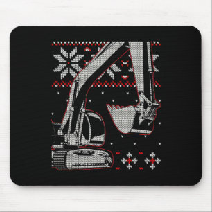 Shirt des Baggerbetreibers Mousepad