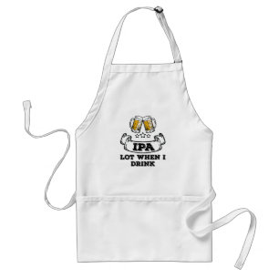 Shirt des Bieres trinkt IPA viel, wenn ich trinke Schürze