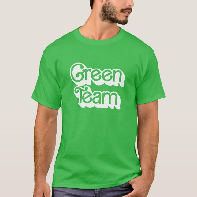 Shirt des "Color War Green Team" (Vorderseite)