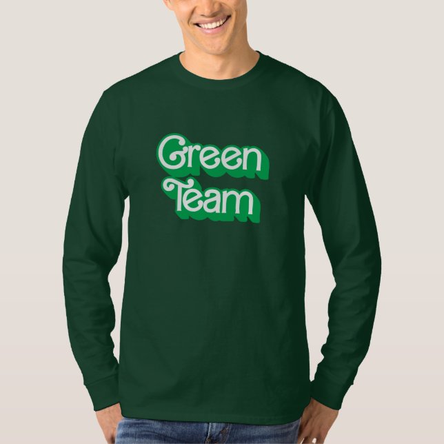 Shirt des "Color War Green Team" (Vorderseite)