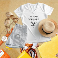 Shirt des Friseurs, Shirt der Friseurin, Beauticia