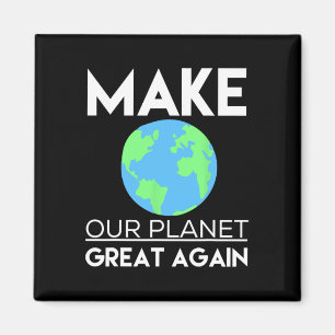 Shirt des Klimawandels - Erleben Sie unseren Plane Magnet