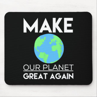 Shirt des Klimawandels - Erleben Sie unseren Plane Mousepad