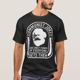 Shirt des Kommunismus, T-Shirt der kommunistischen