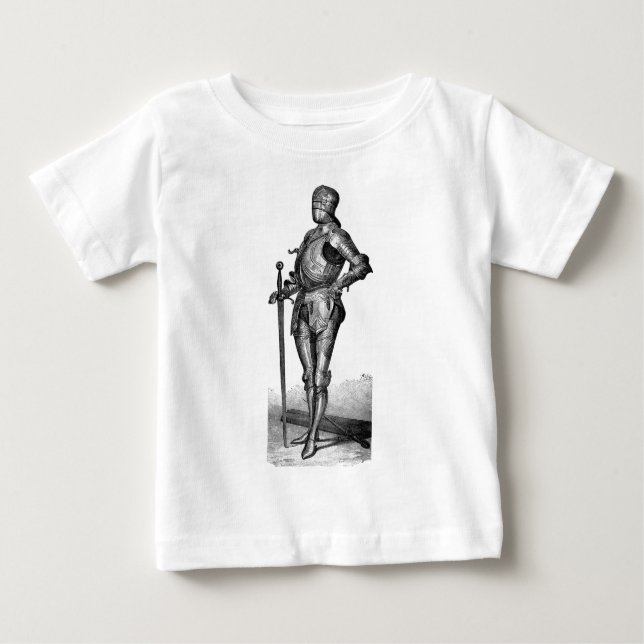 Shirt des mittelalterlichen Ritters Säuglings (Vorderseite)