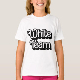 Shirt des White-Team-Farbkriegs