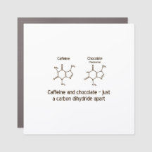 Shirt-Design für Koffein und Schokolade