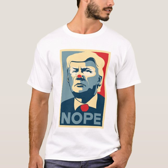 Shirt Donald Trump "NOPE" (Vorderseite)
