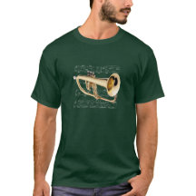 Shirt (dunkel). Flugelhorn. Farbe auswählen