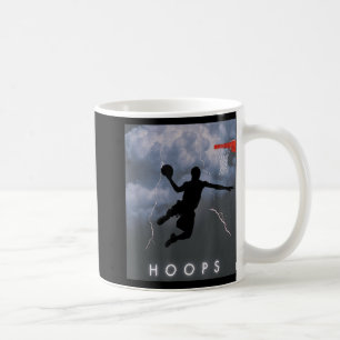 Shirt "Electric Dunk Storm Basketball Hoops" Kaffeetasse