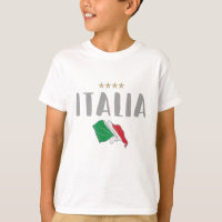 Shirt-Fahne für den Fußball in Italien
