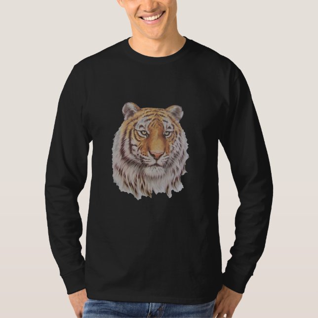 SHIRT-FLUG DES TIGER-BRET DES CONCHORDS FOTC LANG T-Shirt (Vorderseite)