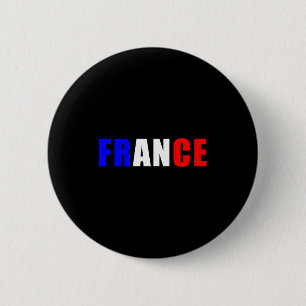 Shirt Frankreich Flagge Outfit Französischer Jerse Button