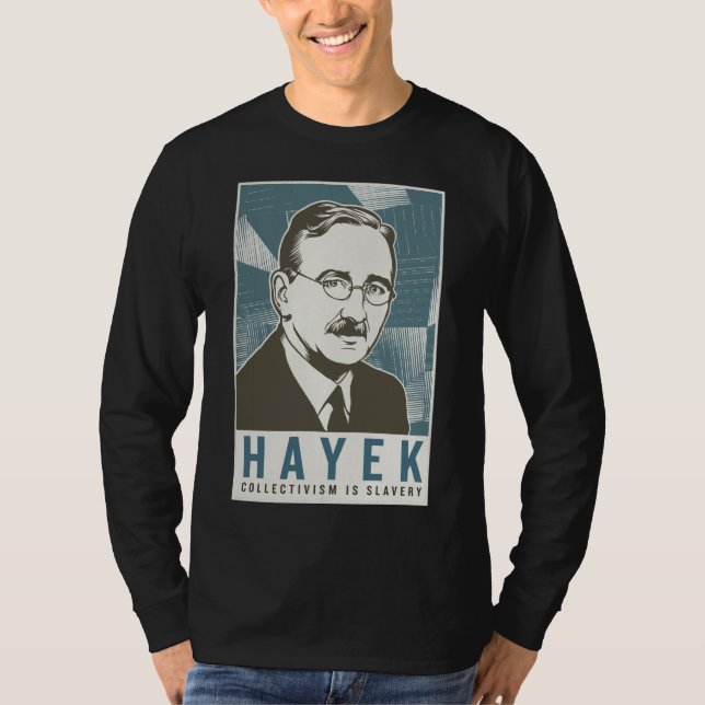 Shirt Friedrich von Hayek Vintage (Vorderseite)