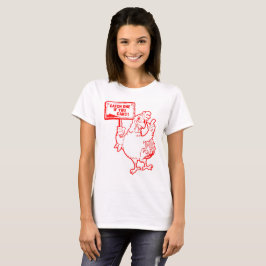 Shirt für 3-beinige Hühner