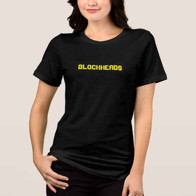 Shirt für Blockkopfhörer (Vorderseite)