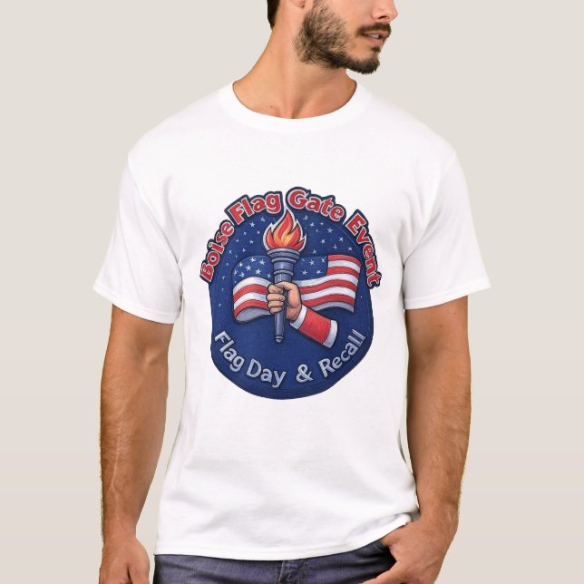 Shirt für das Boise Flag Gate Event - Männlich (Vorderseite)