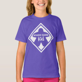 Shirt für das Brettspiel Kid White Frame Girls