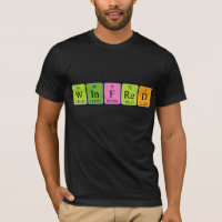 Shirt für den numerischen Tabellennamen in Winfred