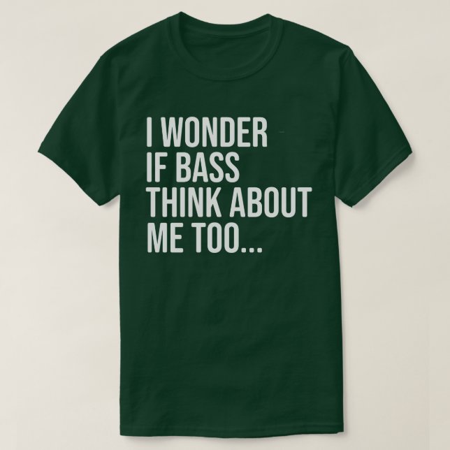 Shirt für den Unglaublich witzig Bassfang (Design vorne)
