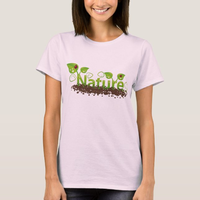 Shirt für die Bio Natur von Frauen (Vorderseite)