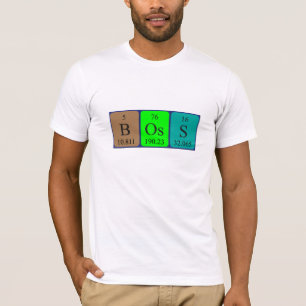 Shirt für die Boss-Periodenbezeichnung