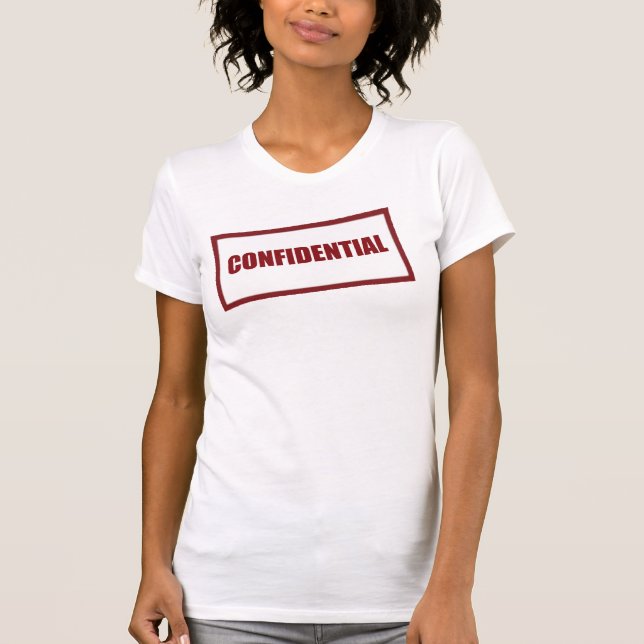 Shirt für die Briefmarke aus vertraulichem Kautsch (Vorderseite)