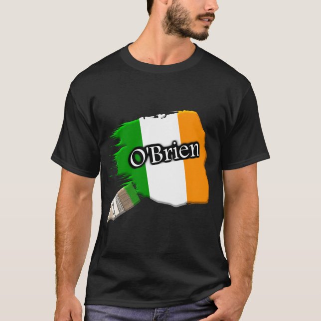 Shirt für die irische Pinselpinselmarkierung O'Bri (Vorderseite)