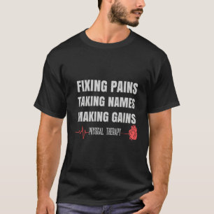 Shirt für die lustige Physikalische Therapie bei P