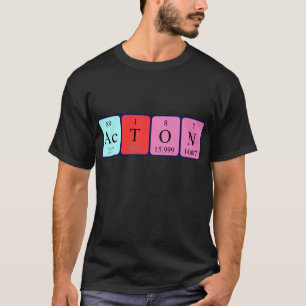 Shirt für die periodische Tabelle