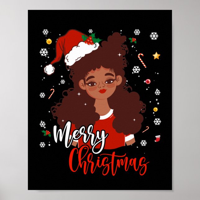 Shirt für die Weihnachtsfeier Poster (Vorne)