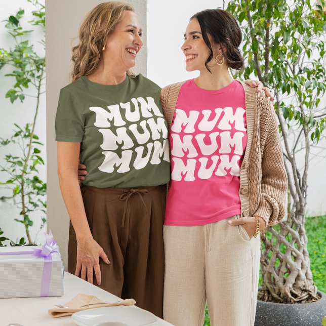 Shirt für Frauen - Retro-Geschenk für den Mutterta (best mom ever shirt, mum shirt, retro mom shirt, vintage mum tee, mother’s day gift, birthday gift)