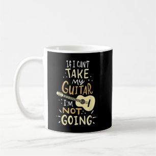 Shirt für Gitarre oder Gitarre Kaffeetasse