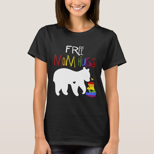 Shirt für gratis Mama, Lesben, Schwule, Bisexuelle (Vorderseite)
