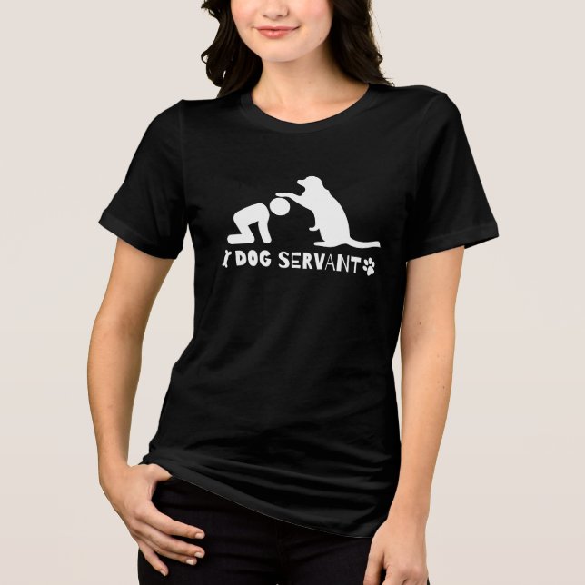 Shirt für Hunde, die Frauen als Dreierkombination  (Vorderseite)