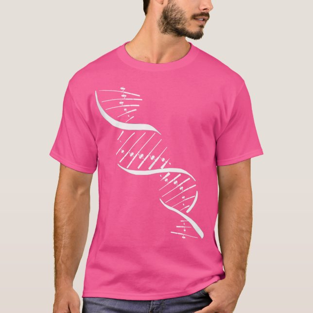 Shirt für Jungen Männer, die im Gebiet DNA-Sequenc (Vorderseite)