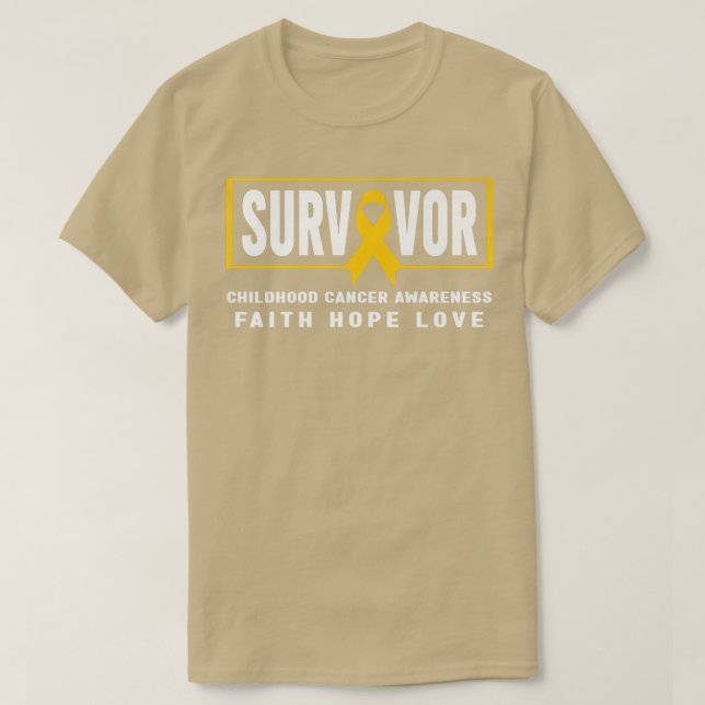 Shirt für Krebserkrankungen im Kindesalter - Krebs (Design vorne)