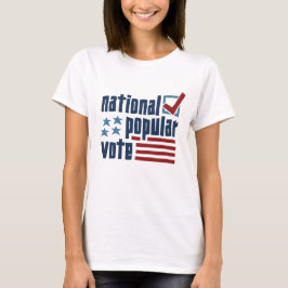 Shirt für nationale Wählerstimmen