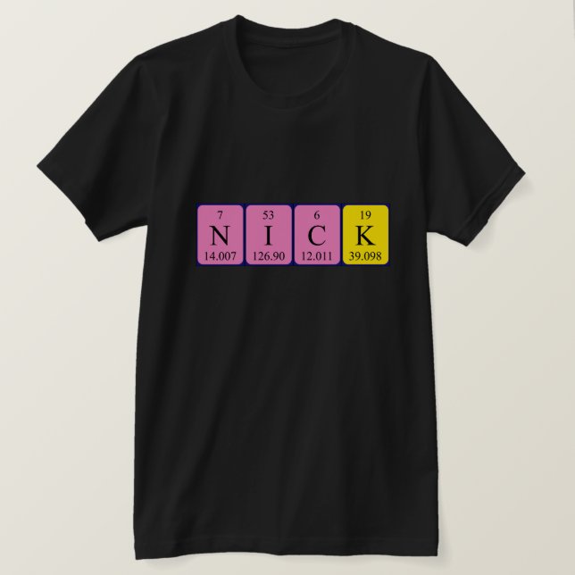 Shirt für Nick (Design vorne)