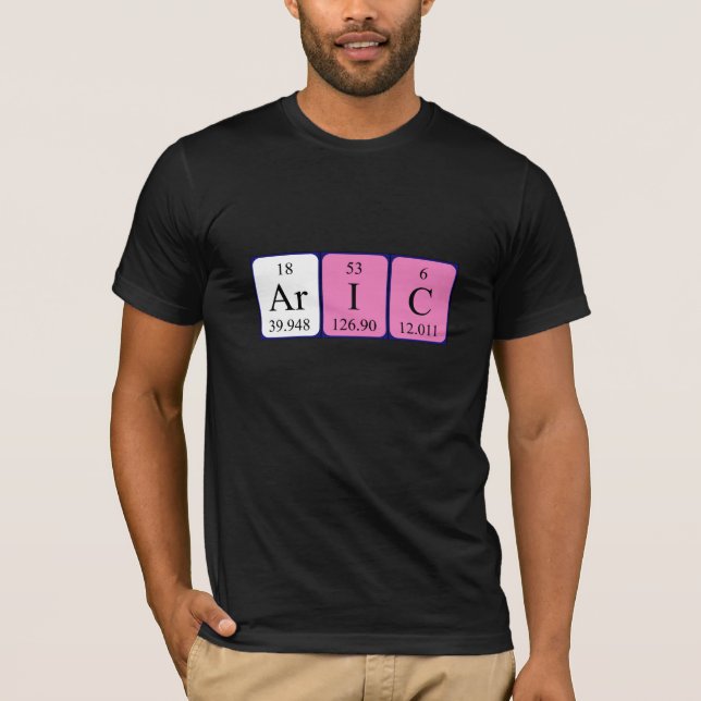 Shirt für periodische Tabellen (Vorderseite)