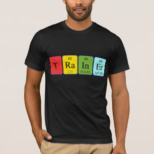 Shirt für periodische Tabellen