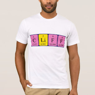 Shirt für periodische Tabellenbezeichnungen