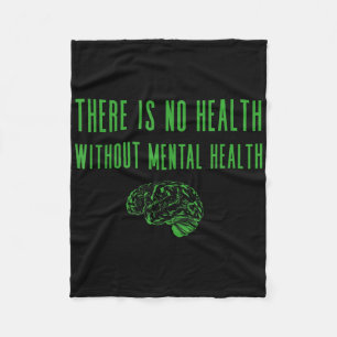 Shirt für psychische Gesundheit - Grünes Ende der  Fleecedecke