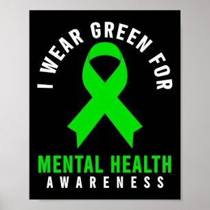 Shirt für psychische Gesundheit - Weltpsychische G Poster