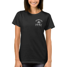 Shirt für Schädel und Unterglas