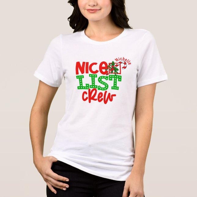 Shirt für Weihnachts-Weihnachtsangebote individuel (Vorderseite)