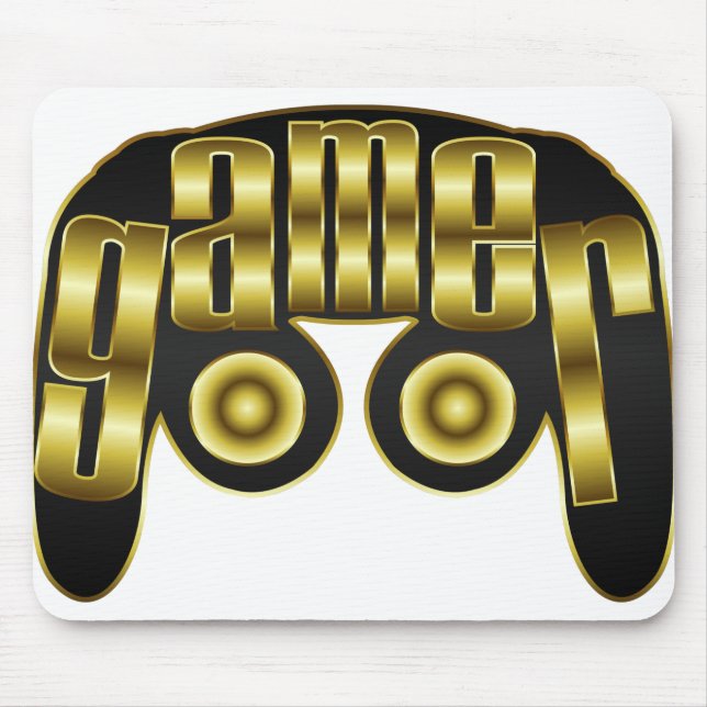 Shirt-GAMER-02a Mousepad (Vorne)