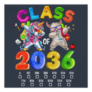 Shirt   Gift für Senior   Abschluss 2036 Poster
