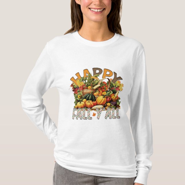 Shirt Herbst | Pumpkin Patch Shirt | Fall Pumpkin (Vorderseite)